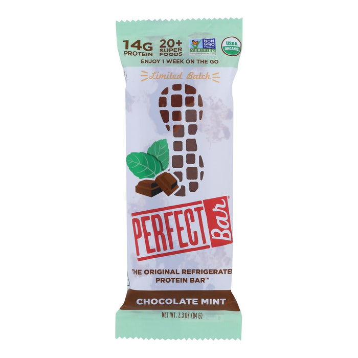 Perfect Bar Chocolate Mint (Pack of 8) - 2.3 Oz.