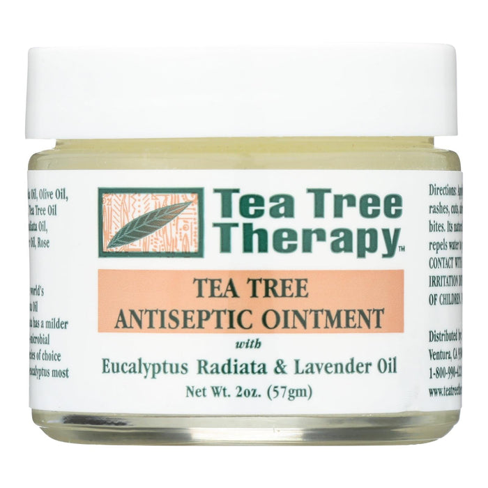 Tea Tree Therapy Antiseptic Ointment: Eucalyptus, Lavender, 2 Ounce