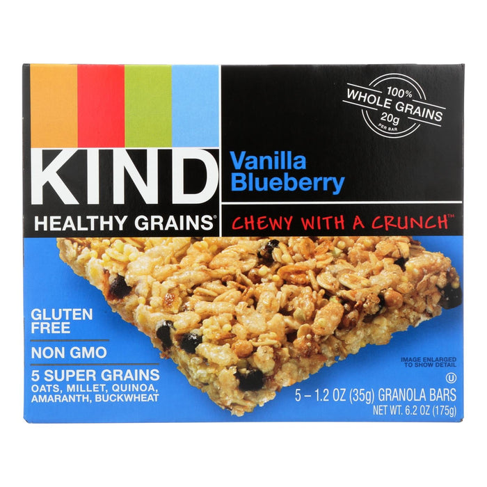 Kind Bar Granola Bar Healthy Grains Vanilla Blueberry 1.2 Oz