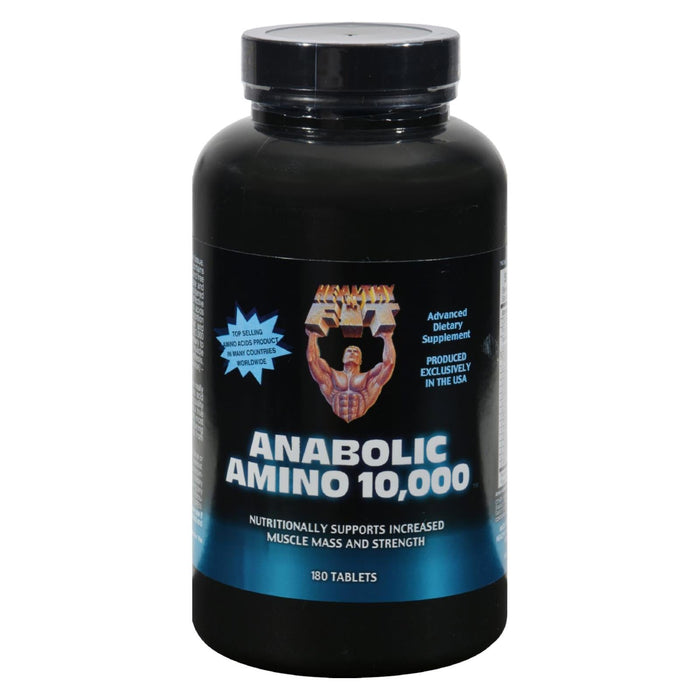 Healthy 'n Fit Amino 10000 Essential Amino Acid Supplement - 180 Tablets