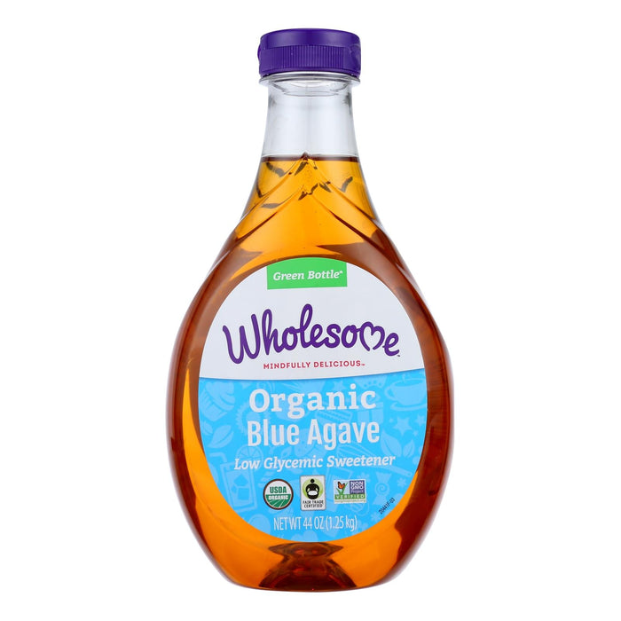 Wholesome Sweeteners Organic Blue Agave Syrup - 44 Oz (Pack of 6)