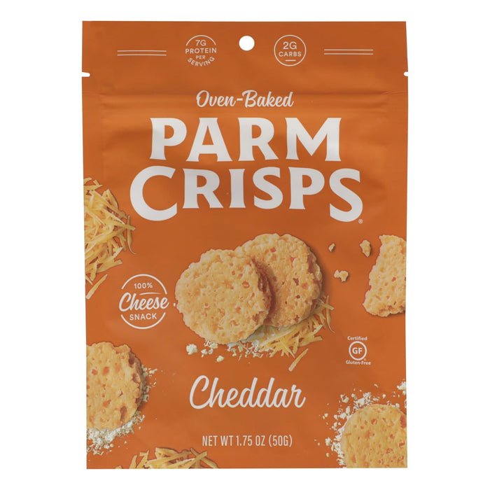 ParmCrisps Cheddar Cheese Crisps - 1.75 Oz. (Pack of 12)