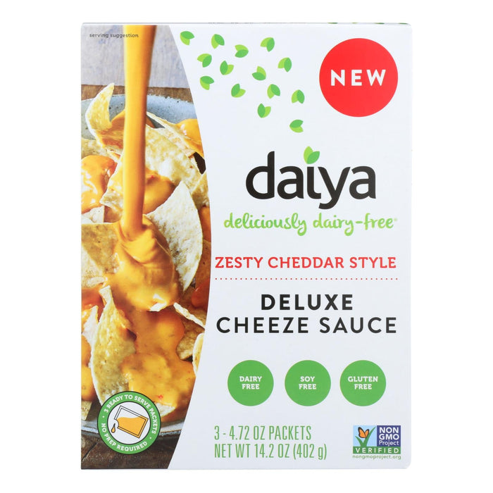Daiya Zesty Cheddar Style Deluxe Cheeze Sauce - 8 Pack - 14.2 Oz
