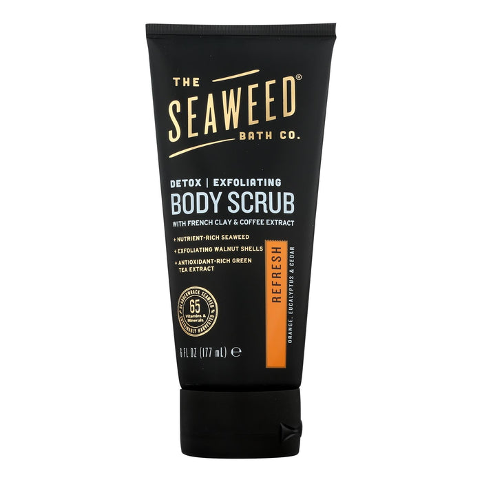 The Seaweed Bath Co Scrub - Detoxifying Exfoliating Refreshing Body Scrub - 6 Fl Oz