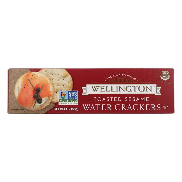 Toasted Sesame Water Crackers, 12 Pack (4.4 Oz.) Each