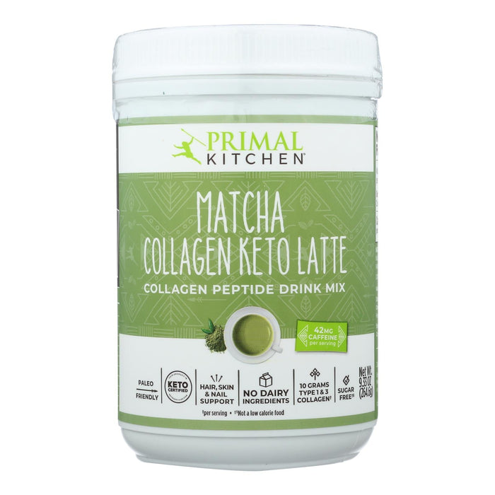 Primal Kitchen Keto Matcha Collagen Latte (9.33 Oz.)