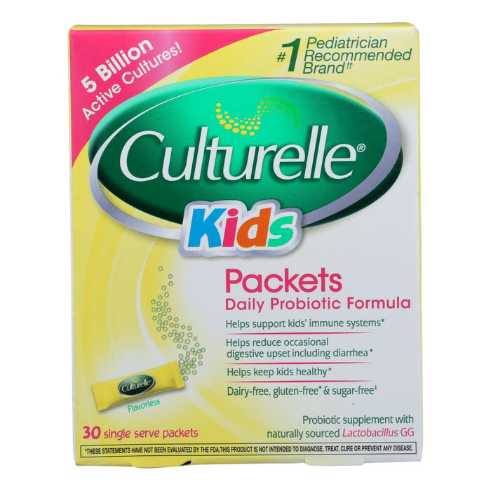 Culturelle Kids Probiotics, 30 Daily Packets for Digestive and Immune Health Support
