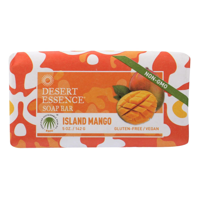 Desert Essence Island Mango Bar Soap, 5 Oz