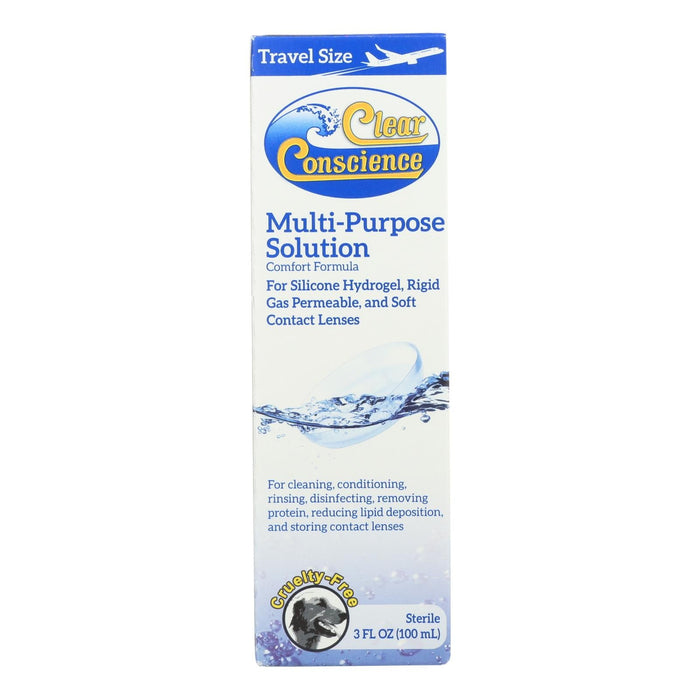Clear Conscience Multi-Purpose Travel Size Contact Lens Solution