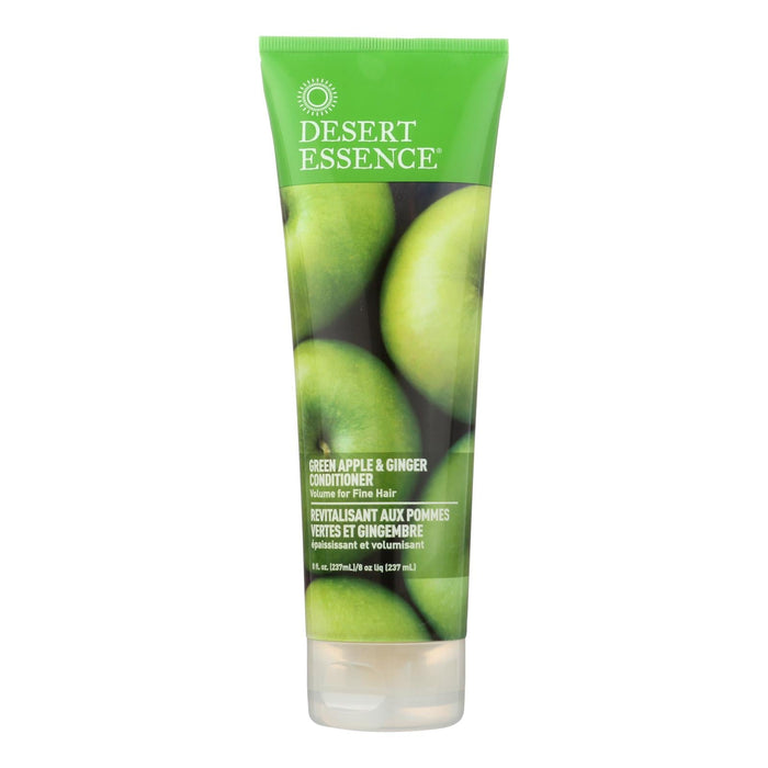 Desert Essence Green Apple & Ginger Thickening Conditioner, 8 Fl Oz
