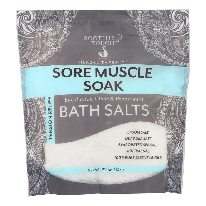 Soothing Touch Sore Muscle Soak Bath Salts - 32 Oz.