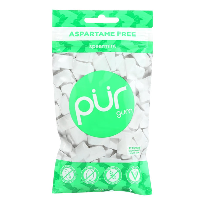 Pur Spearmint Gum, 2.72 Oz. (12-Pack)