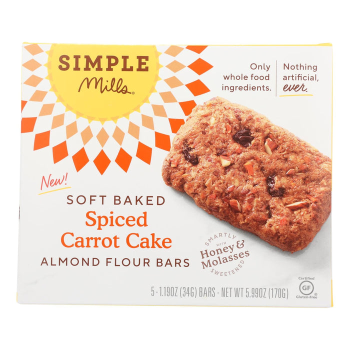 Simple Mills Soft Baked Plant-Based Spice Cupcake (Pack of 6)