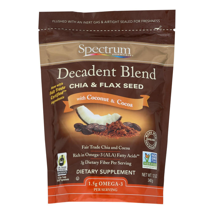 Spectrum Essential Organic Cocoa Coconut Chia Flax Blend