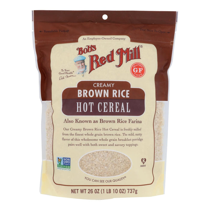 Bob's Red Mill Brown Rice Farina, Gluten-Free, 4-Pack, 26 Oz Each (Total 104 Oz)