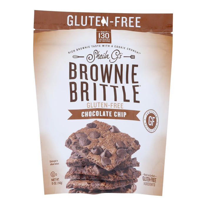 Sheila G's Brownie Brittle Chocolate Chip Gluten Free (Pack of 12 - 4.5 Oz.)