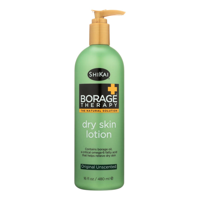 Shikai Borage Therapy Unscented Dry Skin Lotion | 16 Fl Oz