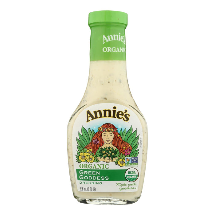 Annie's Naturals Organic Green Goddess Dressing, 8 Oz (Pack of 6)