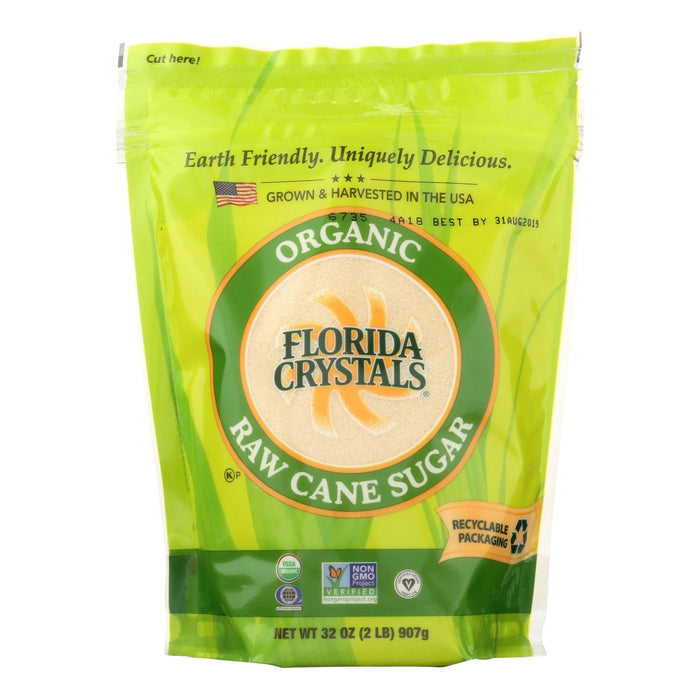 Florida Crystals Organic Cane Sugar - 6 Pack, 2 Lb. Bags