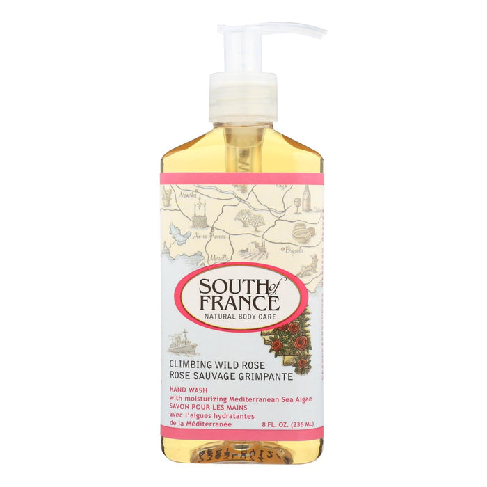 South Of France Climbing Wild Rose Hand Wash, 8 Oz