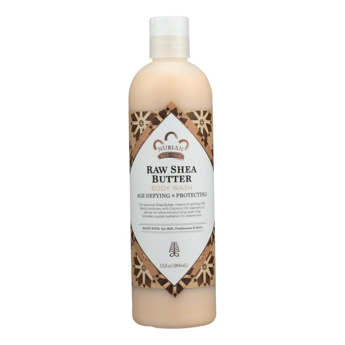 Nubian Heritage Raw Shea Butter Body Wash, 13 Fl Oz