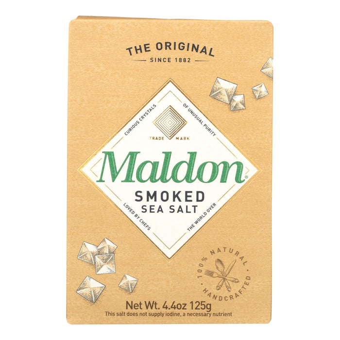 Maldon Smoked Sea Salt Flakes, 4.4oz Pack of 6