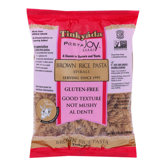 Tinkyada Gluten-Free Organic Brown Rice Spirals (12 Pack, 16 Oz. Each)