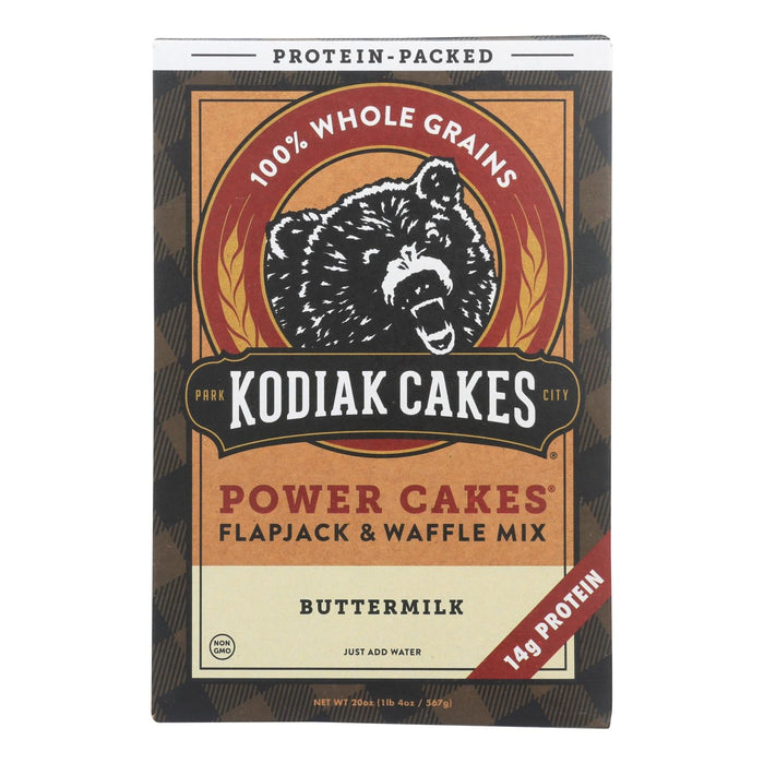 Kodiak Cakes Powercakes Flapjack & Waffle Mix (Pack of 6 - 20 Oz.)