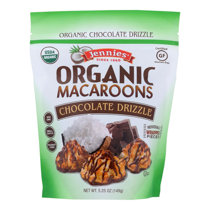Jennies Chocolate Drizzle Macaroons (Pack of 6 - 5.25 Oz.)