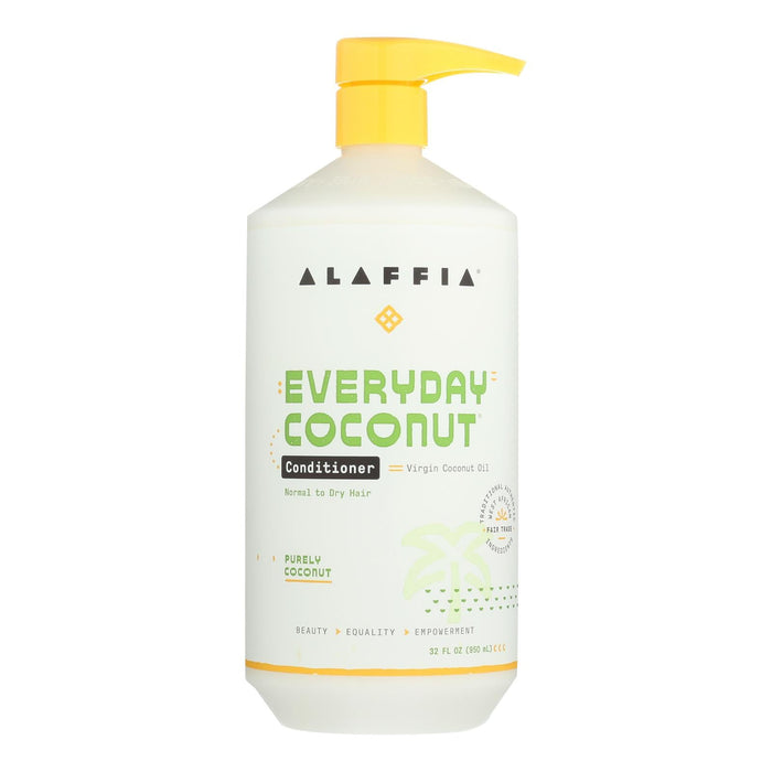 Alaffia Everyday Coconut & Ginger Conditioner - 32 Fl Oz