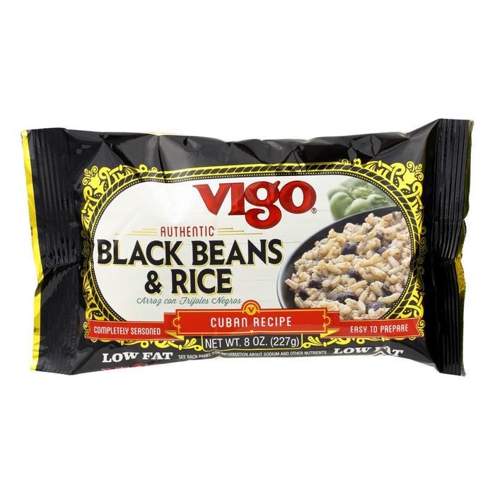 Vigo Black Bean & Rice, 12 Pack, 8 Oz. Per Cup