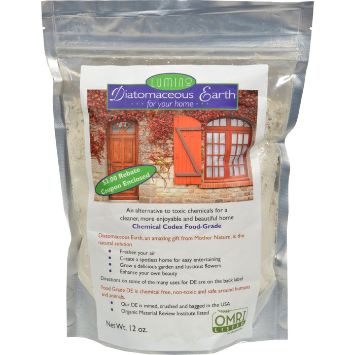 Lumino Diatomaceous Earth for Home (12 Oz.)
