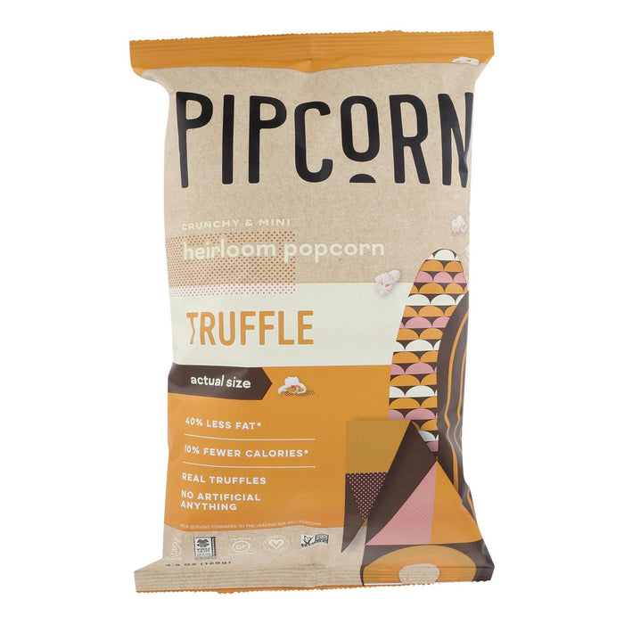 Pipcorn Mini Popcorn Truffle Bites, 4 Oz (Pack of 12)