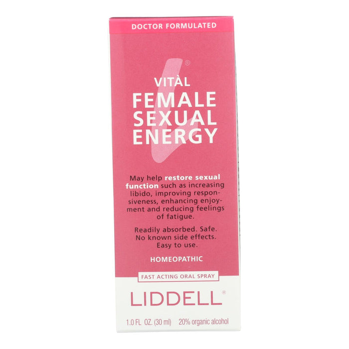 Lidded Homeopathic Female Sexual Energy Spray - Fl Oz