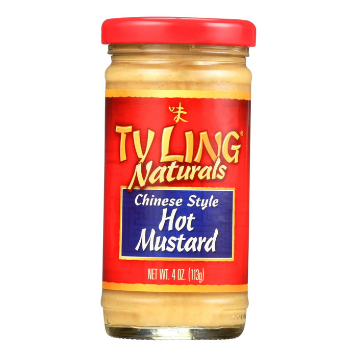 Ty Ling Authentic Hot Chinese Mustard (Pack of 12 - 4 Oz.)