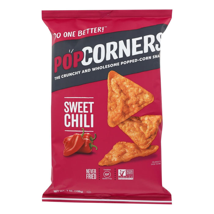 PopCorners Sweet Heat Chili Tortilla Chips (Pack of 12, 7 Oz.)