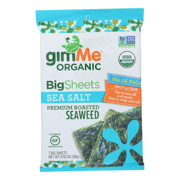 Gimme Organic Wrap N' Roll Sea Salt - 10 Pack of .92 oz. Sea Salt Wraps