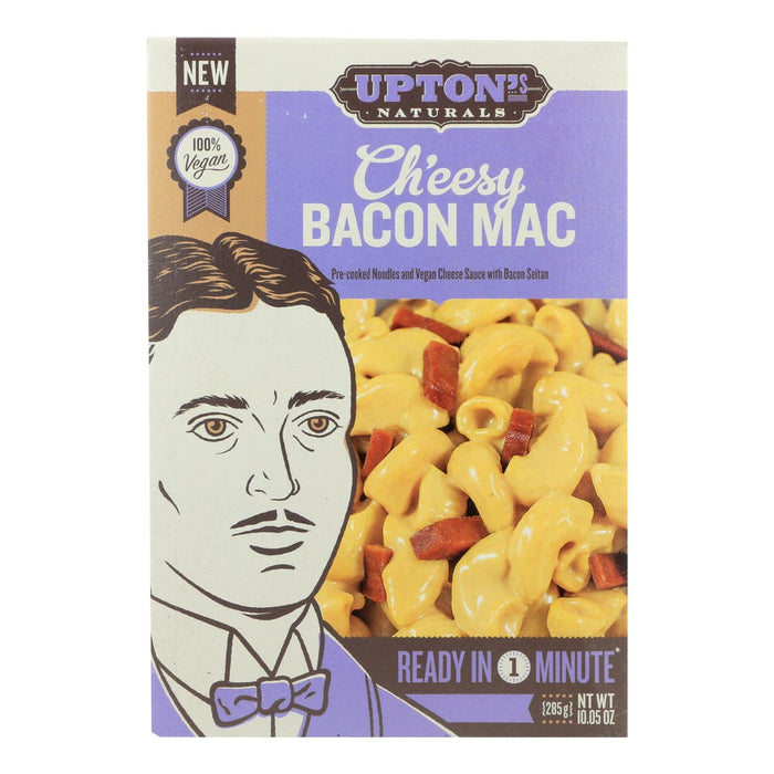 Upton's Naturals Gluten-Free Macaroni & Ch'eesy Bacon (6-Pack, 10.05 Oz. Each)