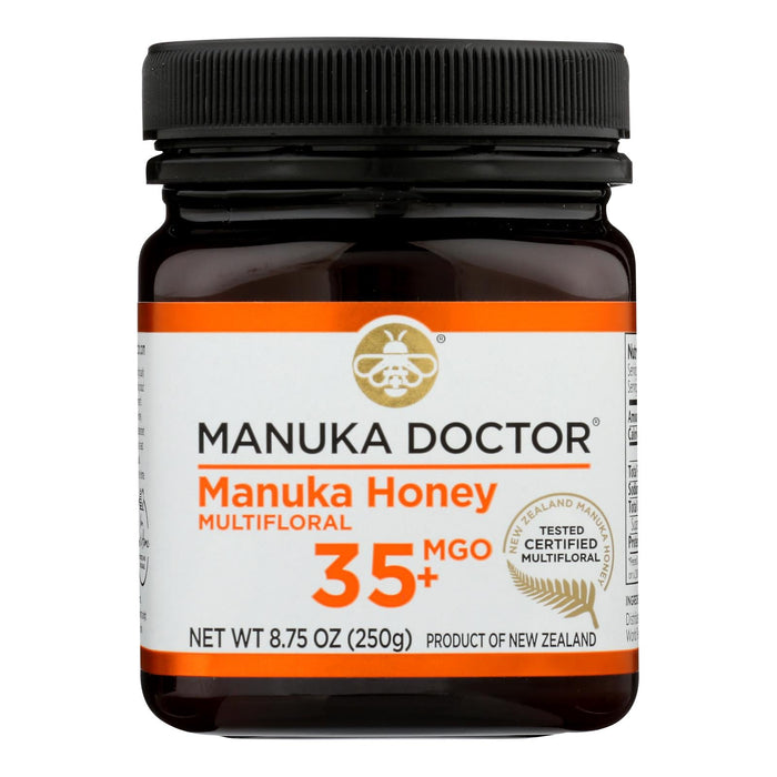 Manuka Doctor Premium MGO35+ Manuka Honey, 250g (Pack of 6)