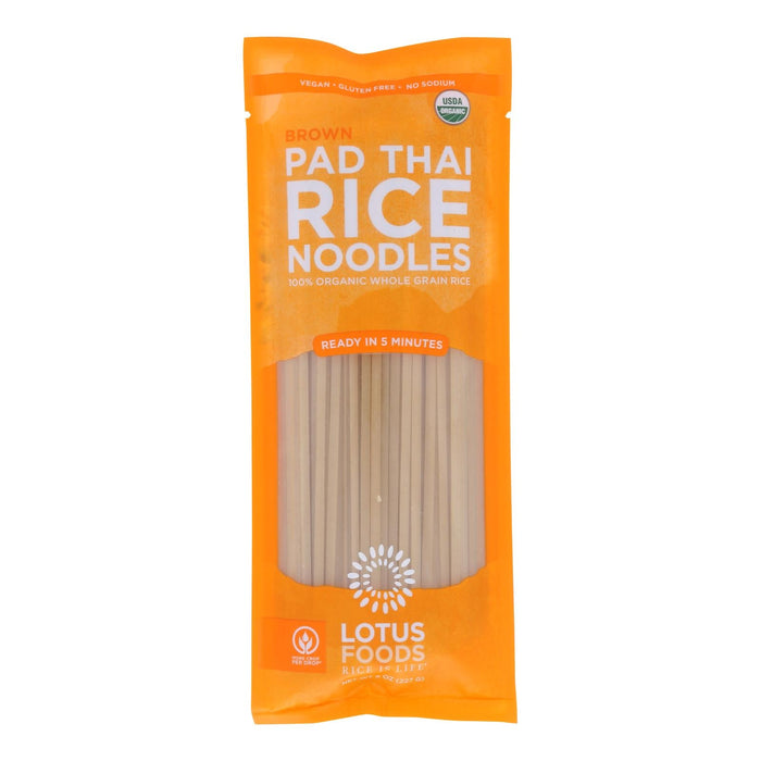 Organic Brown Rice Pad Thai - 8 Oz. Pack of 8 by Lotus Foods