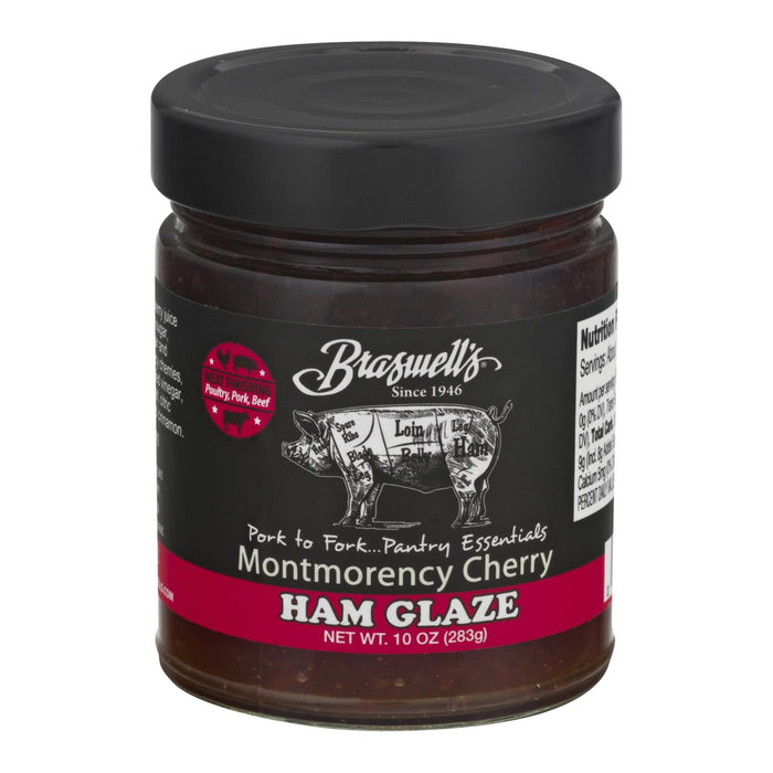 Braswell's Ham Glaze Montmorecy Cherry - Case of 6 - 10 oz