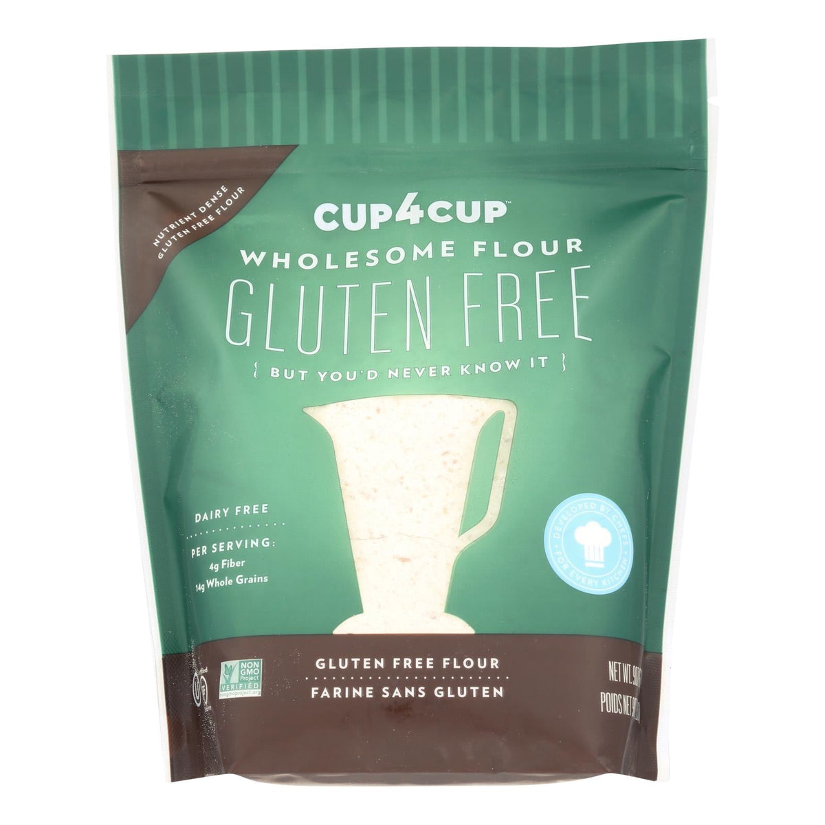 Cup Cup Gluten-Free Wholesome Flour Blend (6 Pack, Bags