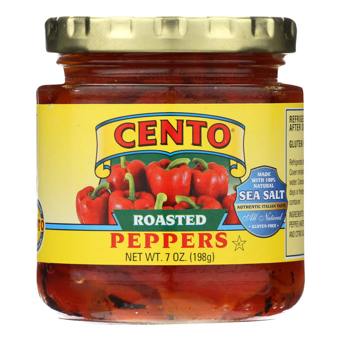 Cento Roasted Red Bell Peppers (Pack of 12 - 7 Oz.)