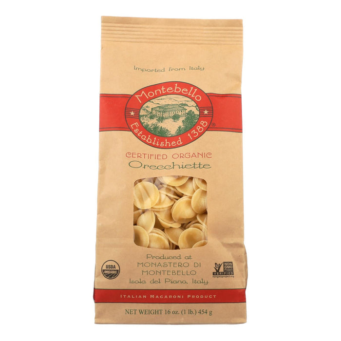Montebello Organic Orecchiette Pasta 12-Pack