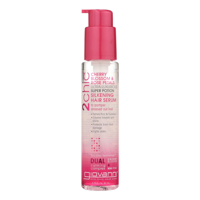 Giovanni 2chic Cherry Blossom Hair Serum, 2.75 Fl Oz