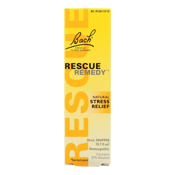 Bach Flower Remedies Rescue Remedy Natural Stress Relief - 20ml