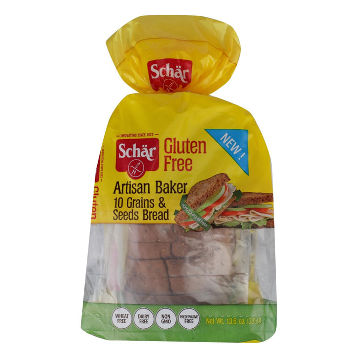 Schar Gluten-Free Artisanal Baker Bread (Pack of 8 - 14.1 Oz.)