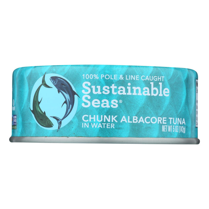 Sustainable Seas Tuna Albacore Chunk in Water (Pack of 12 - 5 Oz.)
