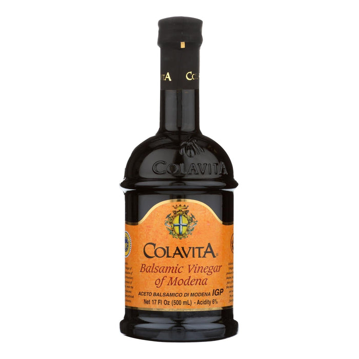 Colavita Fruttati Apple Balsamic Vinegar, Sweet and Tangy Flavor, 17 Fl Oz (Pack of 6)