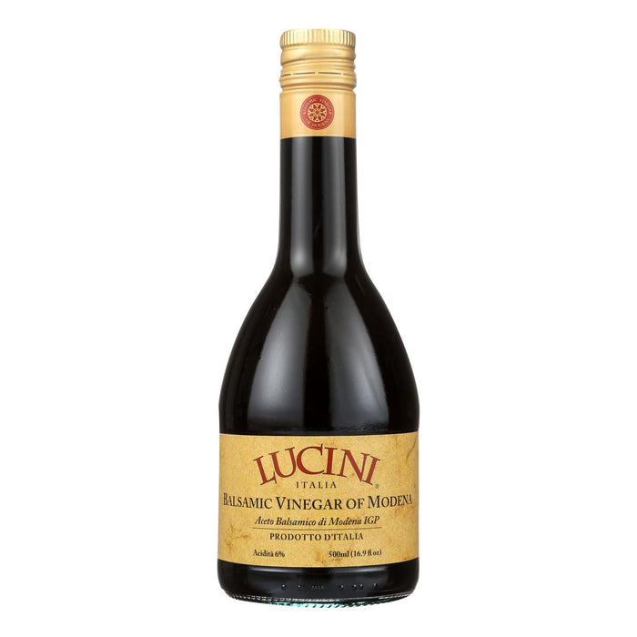 Lucini Italia Select Balsamic Vinegar of Modena IGP (6 Pack - 16.9 Fl Oz. Ea.)